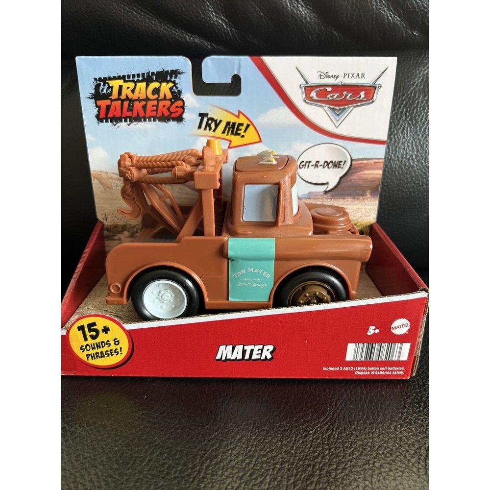 Disney Pixar Cars Track Talkers Mater 15 + Sounds & Phrases - Picture 7 of 7